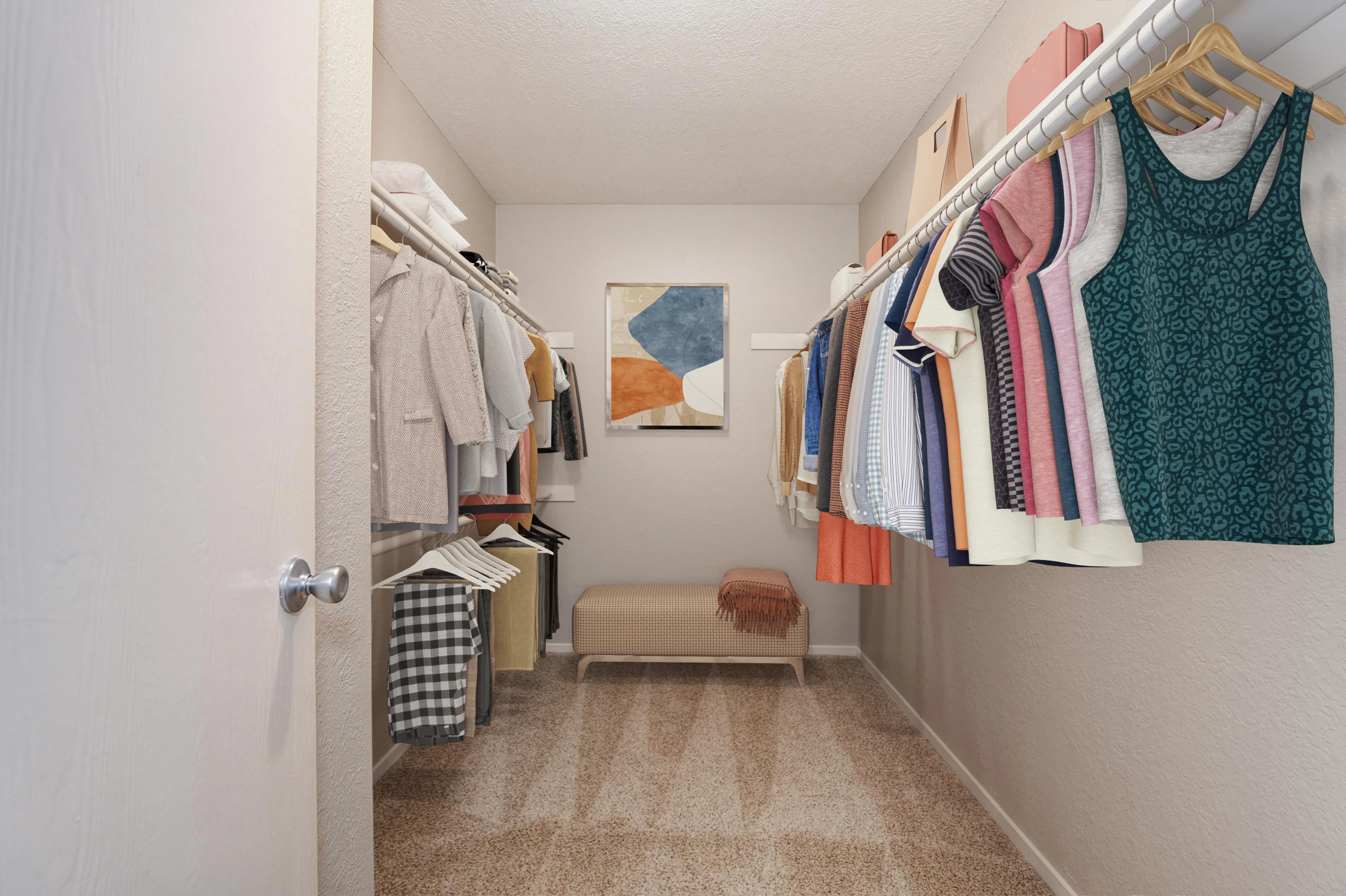 Venetian Bridges Apartments - Indoors, Walk-In Closet, Furniture