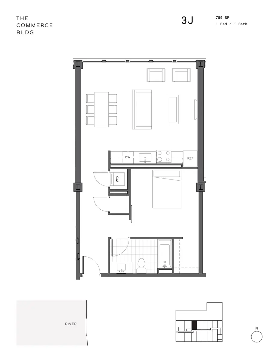 The Commerce Building The Commerce Building - Floor Plan, Diagram