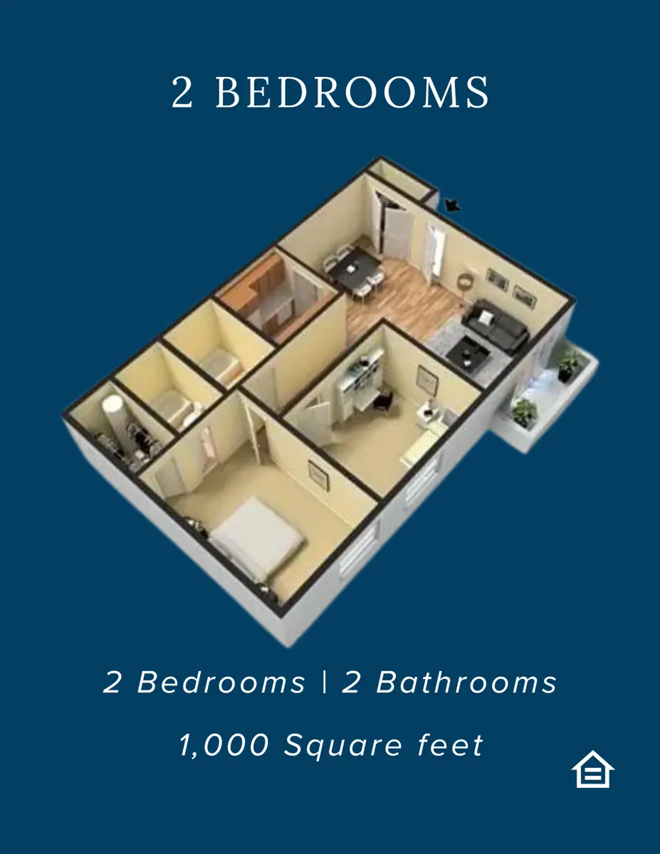 Oakwood Apartments - Diagram, Floor Plan, Indoors