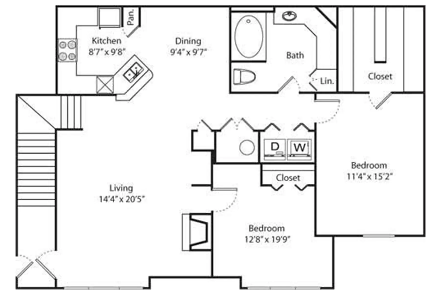 GreenAsh2x11230sf.jpg Floor Plan, Diagram, Plan