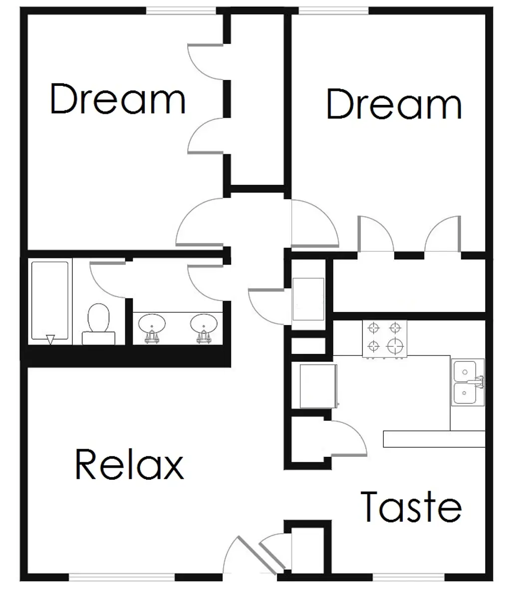 Verde Apartments - Floor Plan, Diagram, Plan