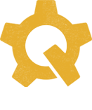 The Quin Logo Logo of The Quin featuring a gear design and the letter Q in the center.