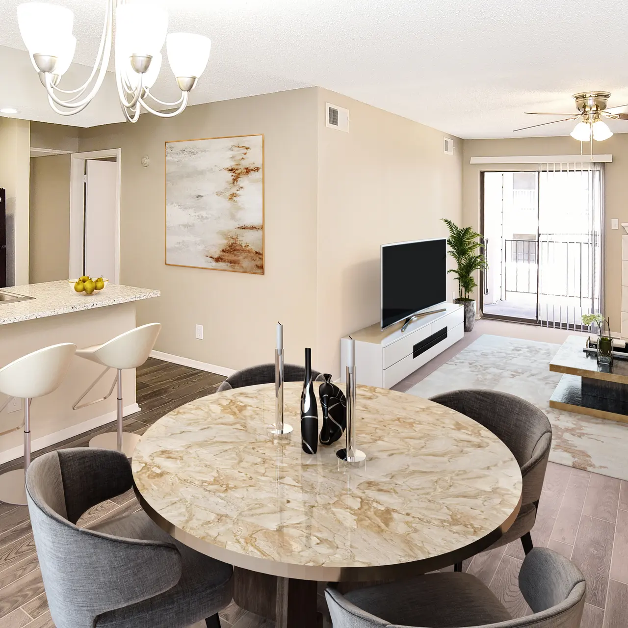 Dolce Vita at Three60 Apartments - Furniture, Table, Dining Room