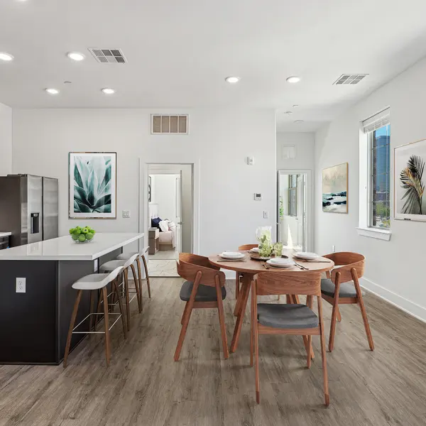City View Lofts - Dining Room, Dining Table, Furniture