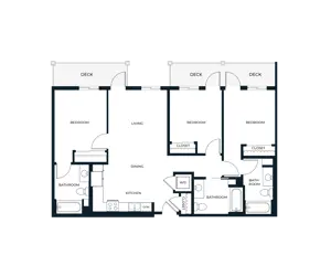 Three Bedroom D1