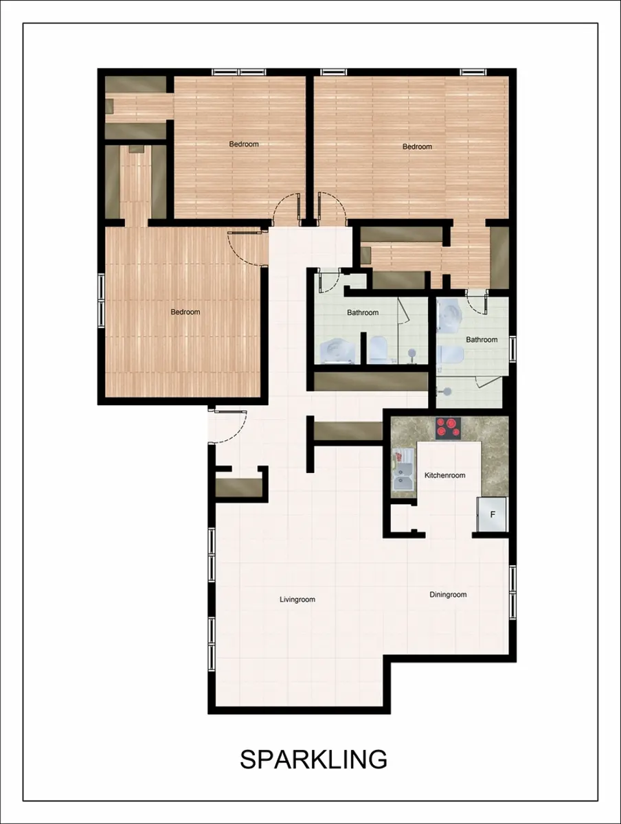 The Estara Apartments - Diagram