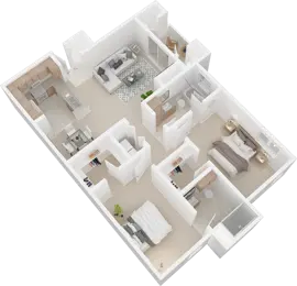 Renovated Two Bedroom Two Bath Cottage