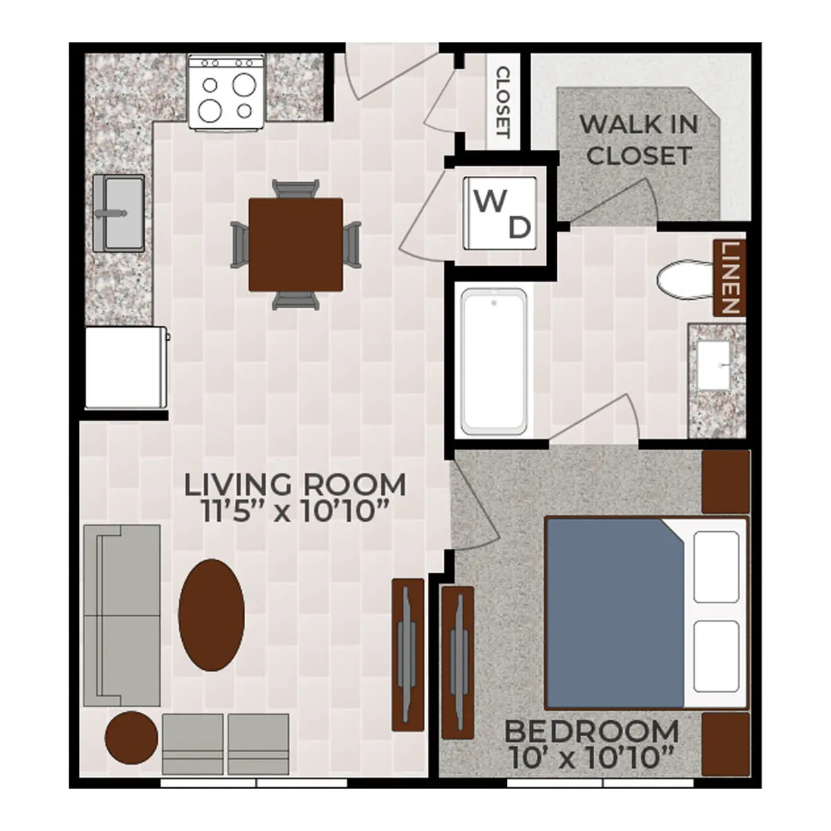 ParkLane Fulshear Apartments ParkLane Fulshear Apartments - Floor Plan, Diagram, Plan