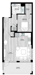 Lafayette | 1 Bed | 1 Bath | Signature