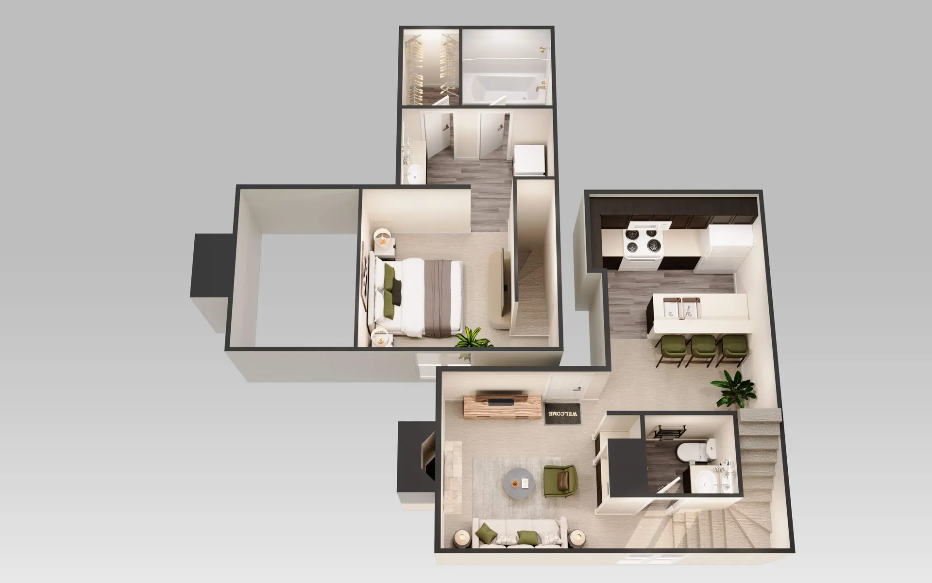 Bahama Glen Apartments Bahama Glen Apartments - Diagram, Floor Plan