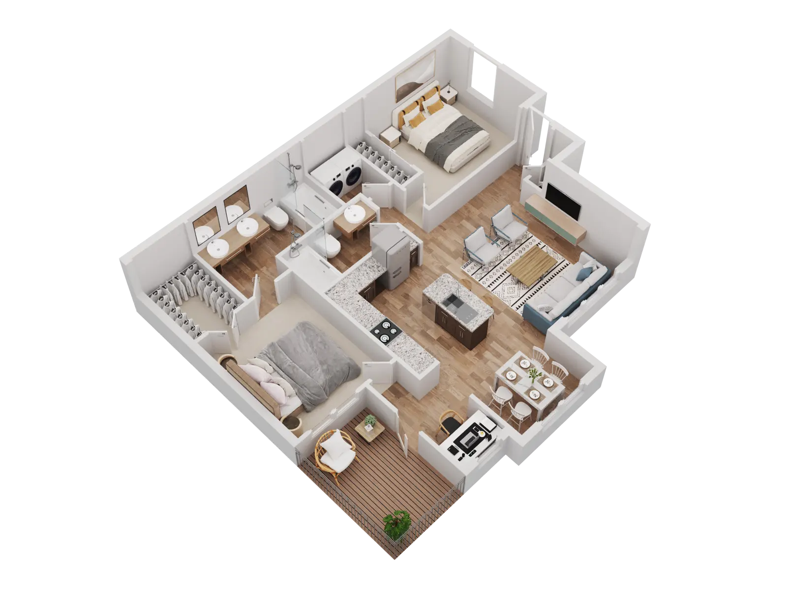 Luxe at Katy - Floor Plan, Diagram