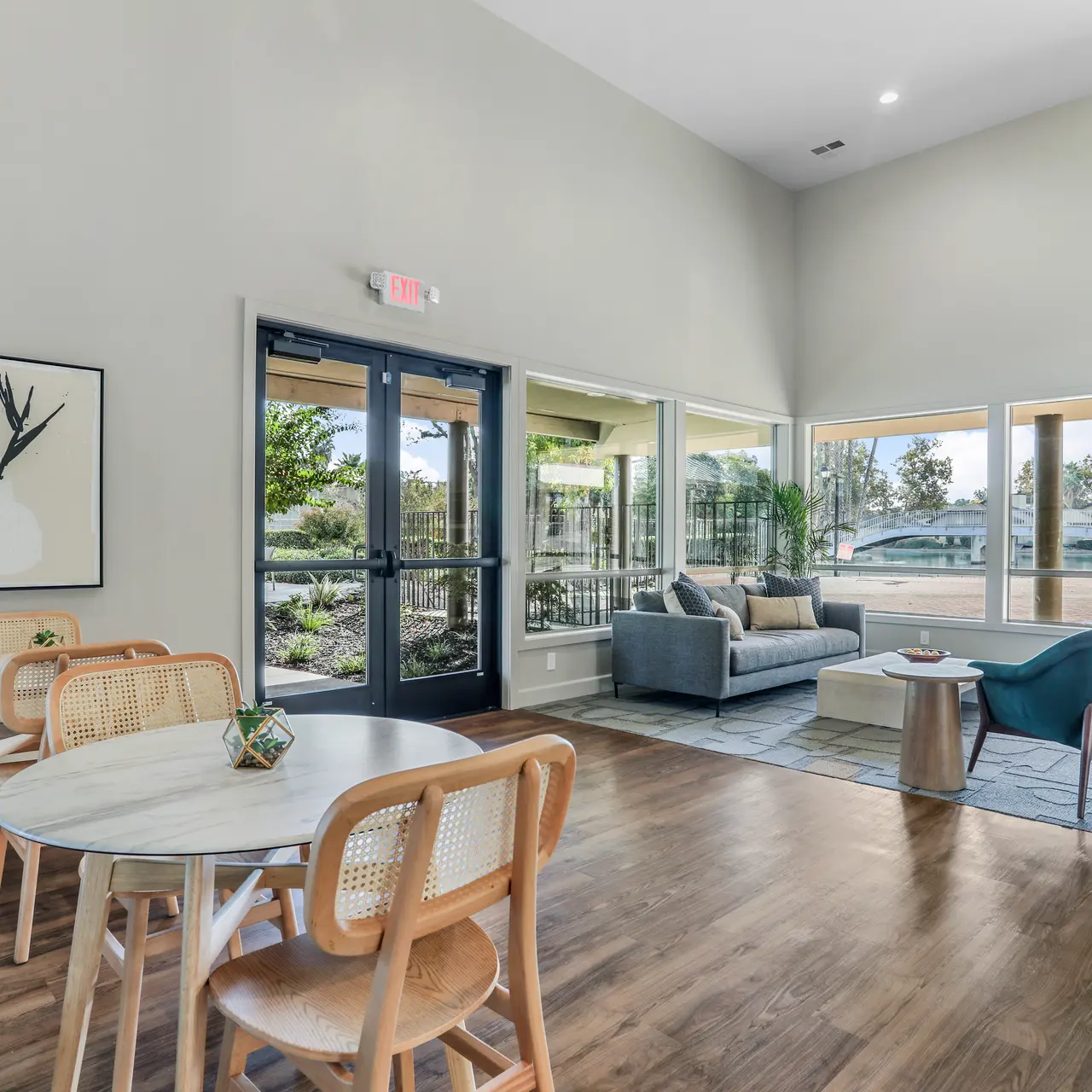 Venetian Bridges - Table, Door, Dining Room