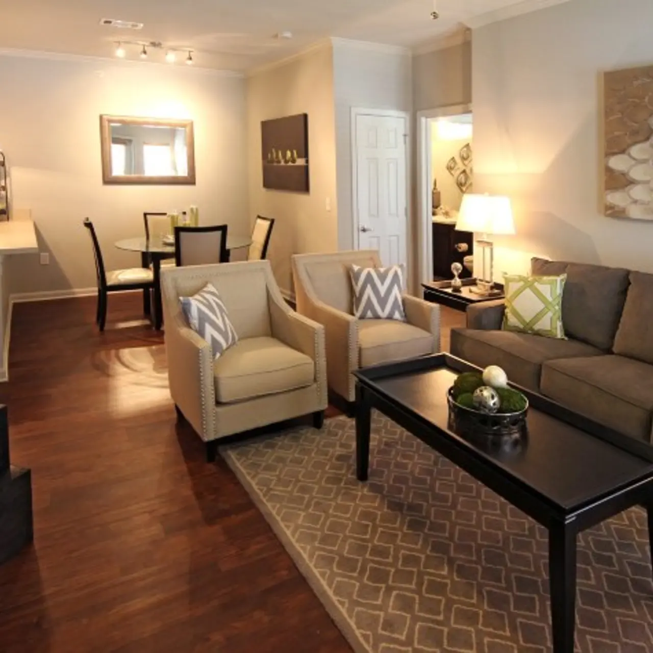 Villa Broussard I and II - Living Room, Room, Flooring