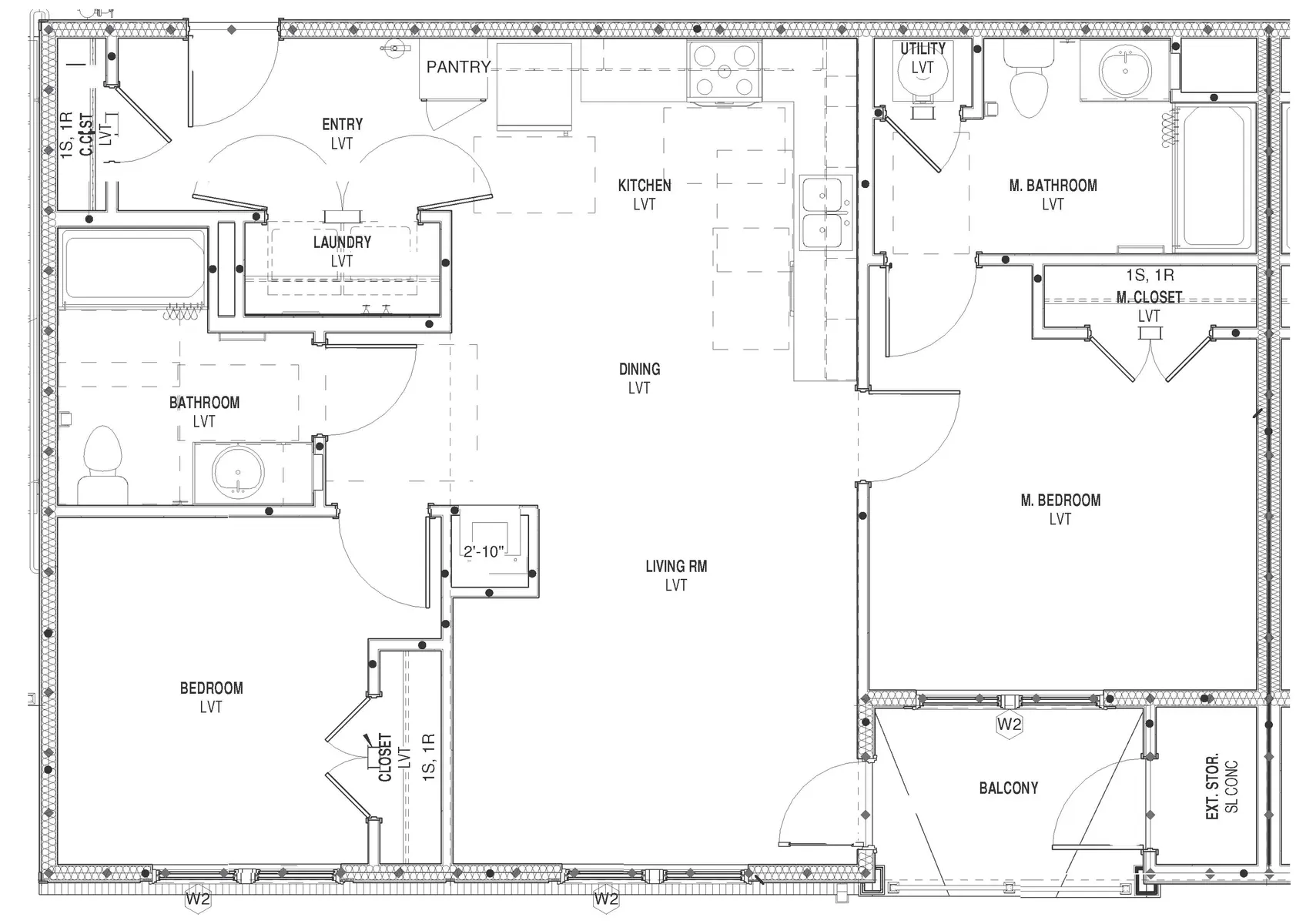 Albemarle Landing - Diagram, Floor Plan, Chart