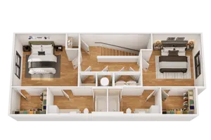 2 BR - Townhome + 2 Car Garage