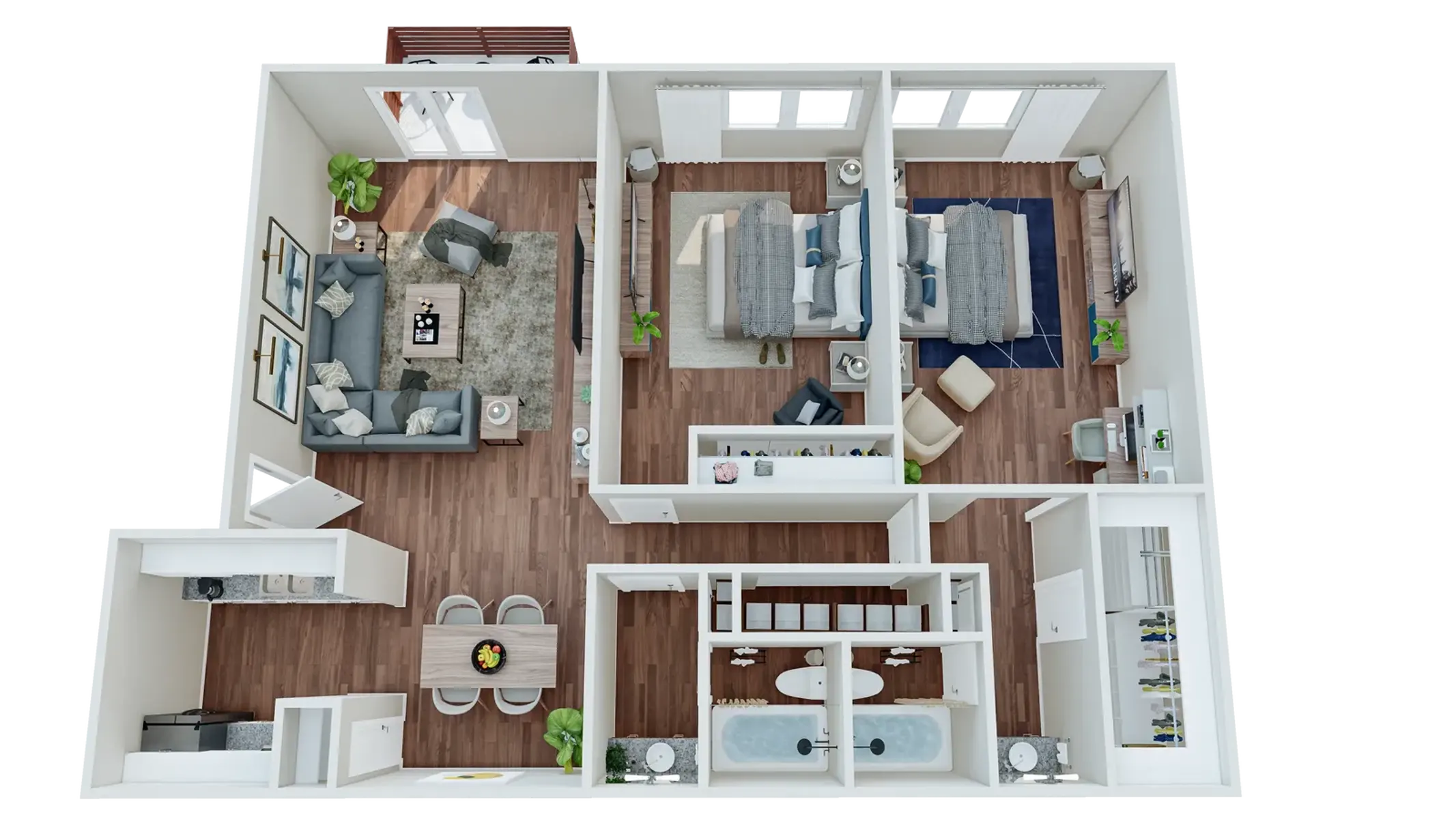 Altura​ Apartments - Indoors, Interior Design, Diagram