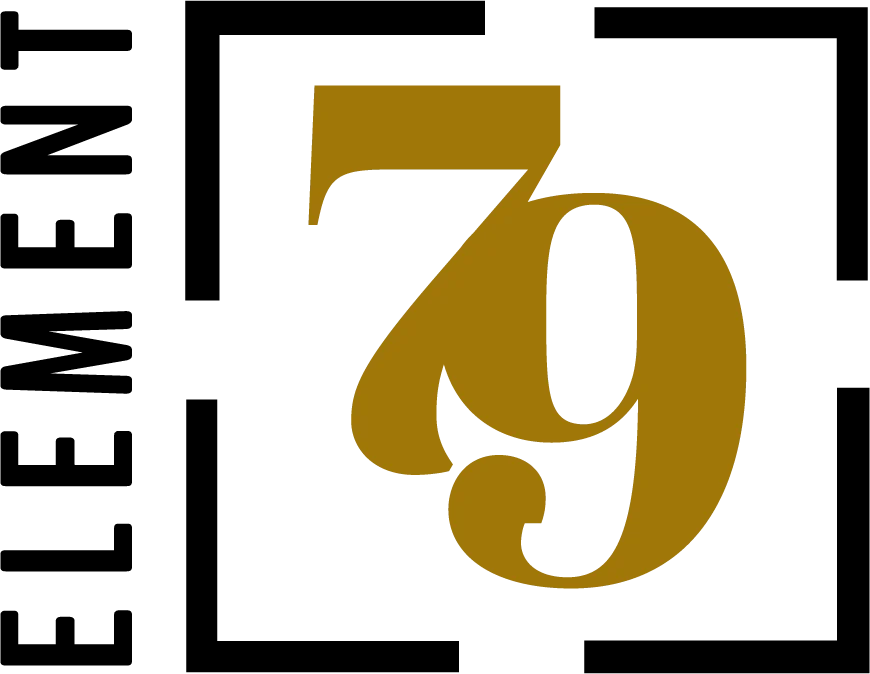 Element 79 - Number, Symbol, Text