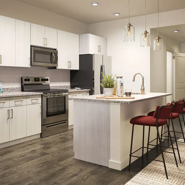 Loyola Junction - Indoors, Interior Design, Kitchen