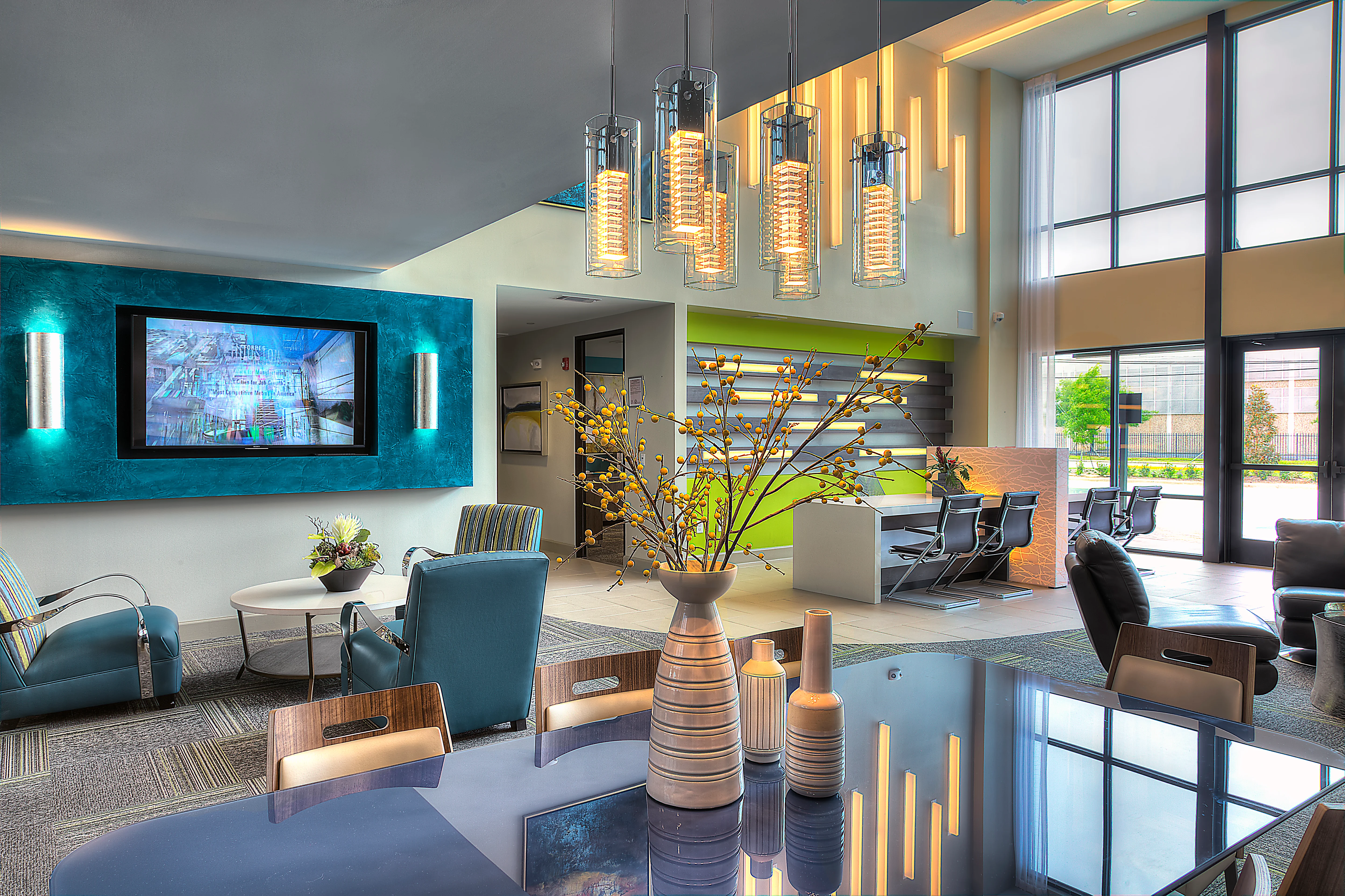 1300 North Post Oak - Living Room