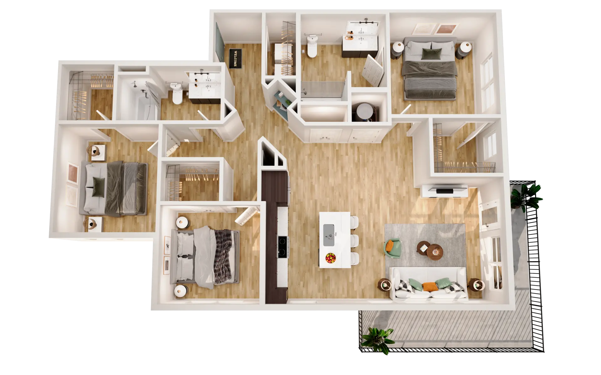 Optima Mallard Creek Optima Mallard Creek - Diagram, Floor Plan, Switch