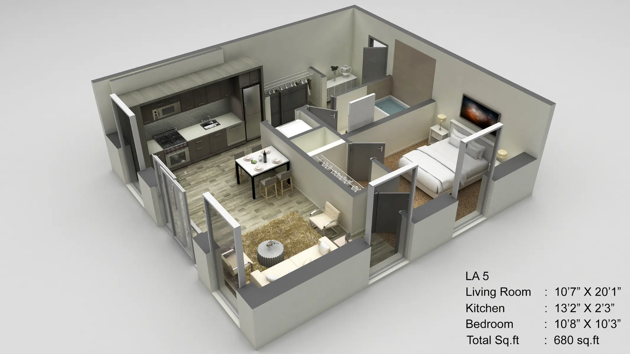 Block17ApartmentsLA53DFloorPlan.jpg Building, Indoors