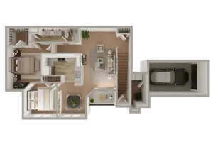 2 Bedroom 1 Bath REEP Reno