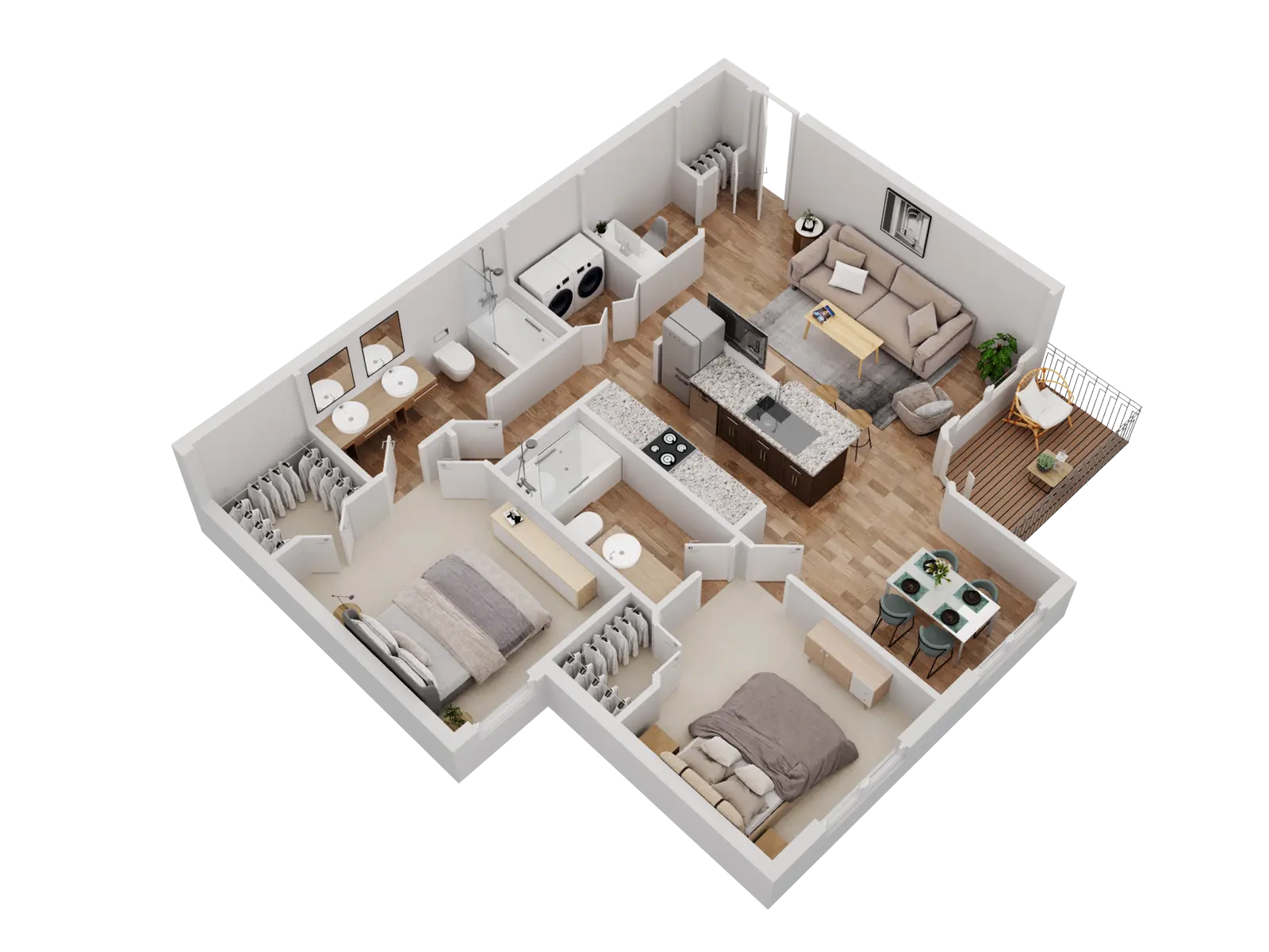Luxe at Katy - Floor Plan, Diagram