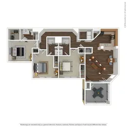3BR/3BA - C2 Premium