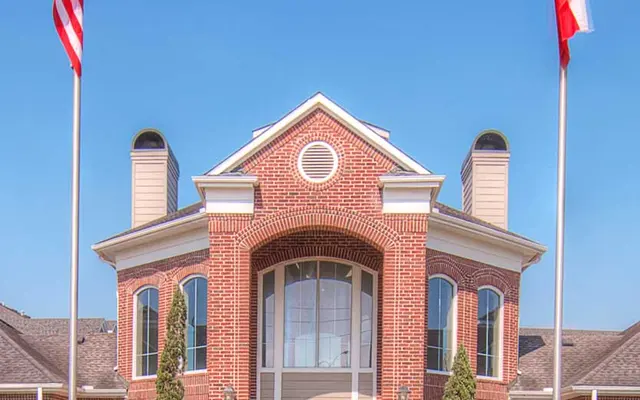 Reading Park - Building, Flag