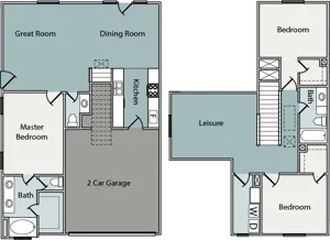 3 Bedroom 2.5 Bathroom