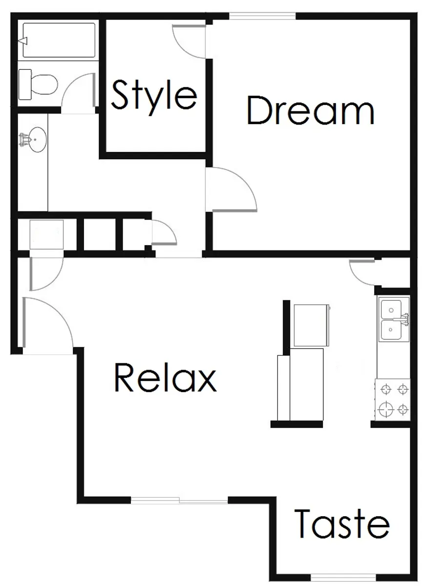 Verde Apartments - Floor Plan, Diagram, Plan