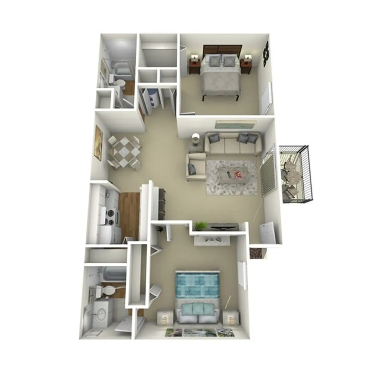 Atwater at Westchase - Diagram, Floor Plan