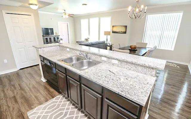 Andalucia Villas - Indoors, Kitchen, Chandelier