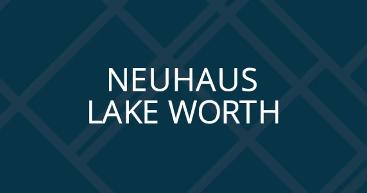 Neuhaus Lake Worth Apartments