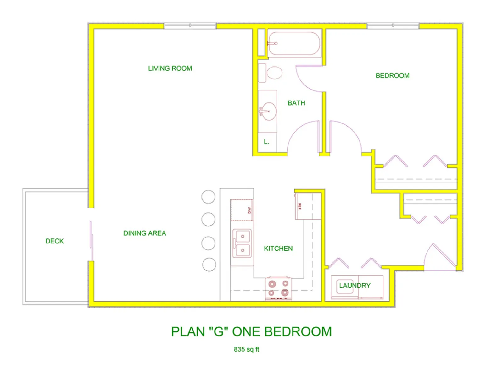 Kingsport Apartments - Plan, Plot, Diagram
