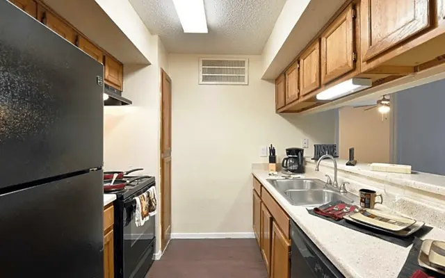 Langham Creek Apartments - Unit A Kitchen Langham Creek Apartments - Room