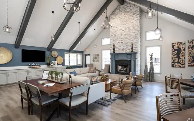 The Pointe at East River Apartments - Dining Room, Dining Table, Furniture