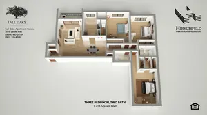 3 Bedroom 2 Bathroom