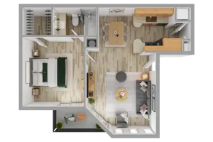 1B Flat REEP Renovated