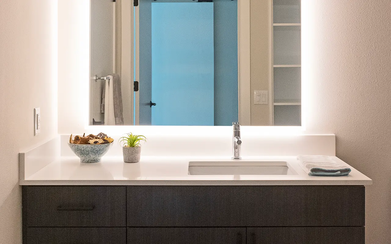 Easton Apartments - Sink, Sink Faucet, Plant