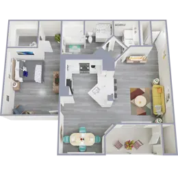 A3 | 1 Bed | 1 Bath | Upgraded