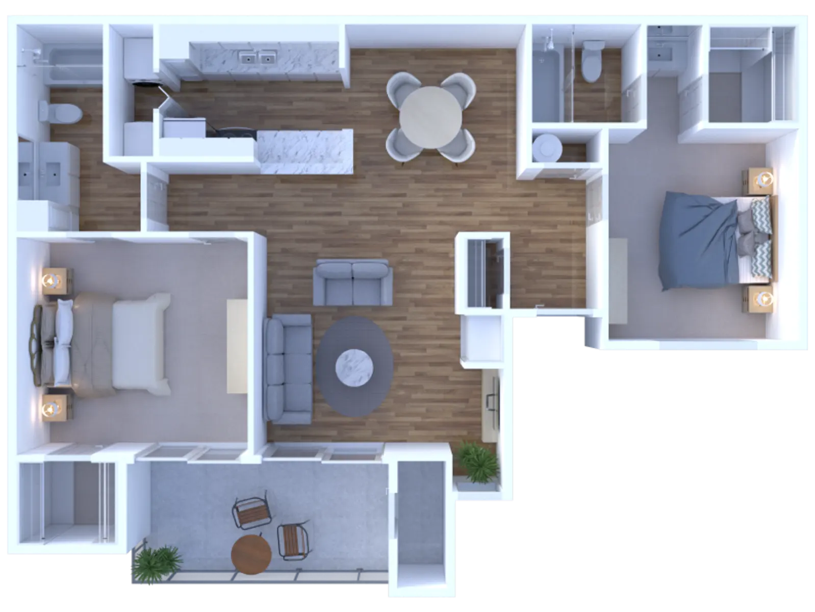 Haywood Pointe - Diagram, Floor Plan