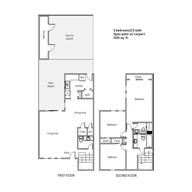 Oaks Branch Apartments - Diagram