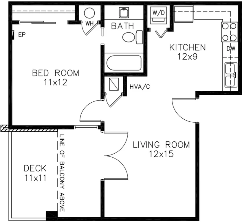 Apartments at M-Streets - Diagram