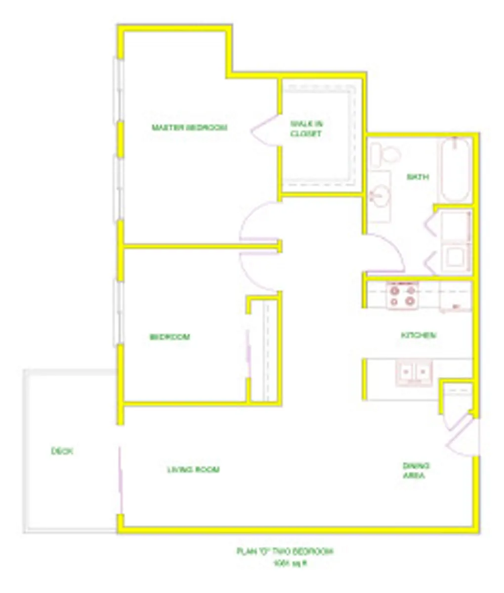 Kingsport Apartments - Plan, Plot, Diagram