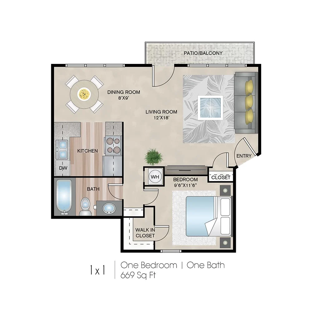 Plaza Square Apartments - Diagram