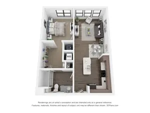 A2 (1 Bedroom)