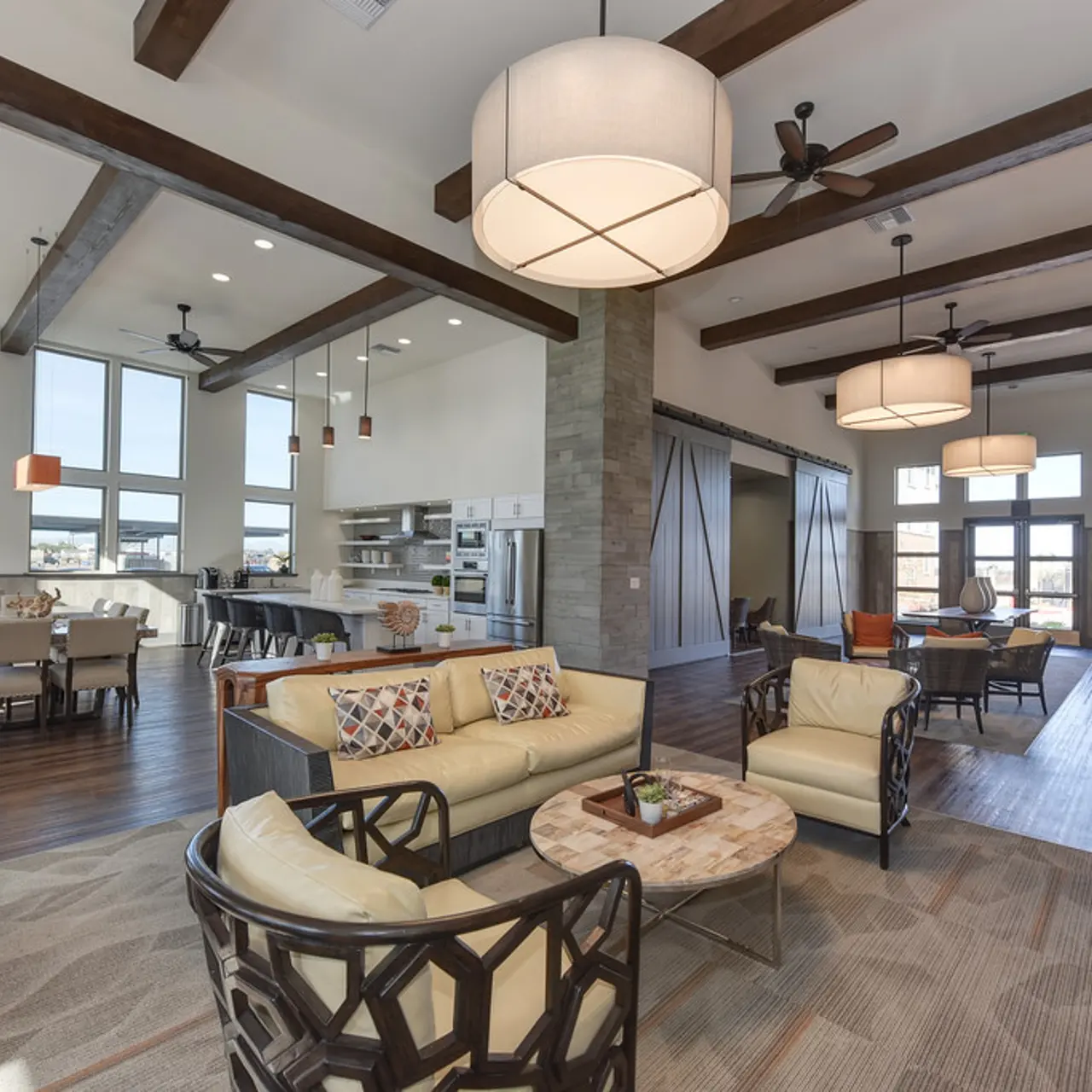 Gateway Crossing - Living Room, Room, Flooring