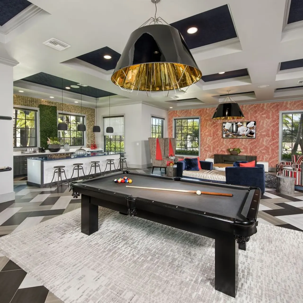 clubhouse pool table