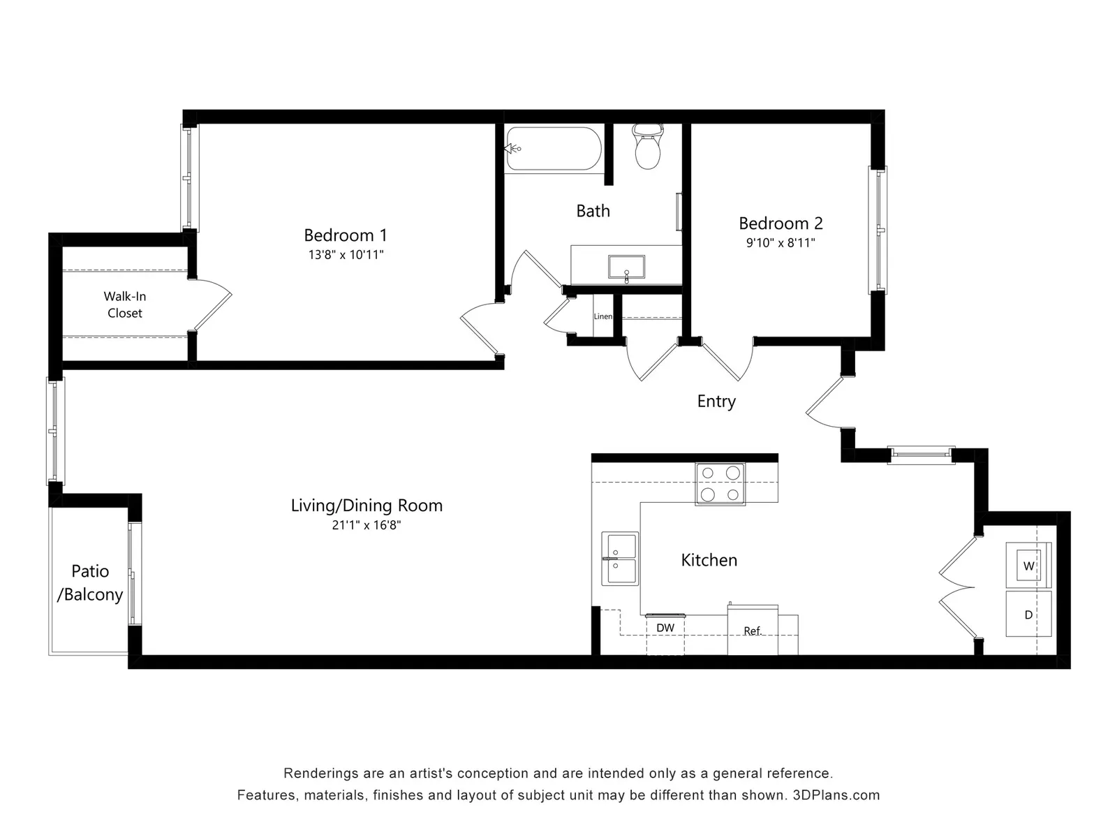 Spectra at Tamarac - Diagram, Floor Plan